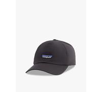 Patagonia Mens Patagonia Terrebonne Brand-Patch Woven Baseball Cap Black