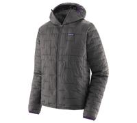 Patagonia - Men's compressible down jacket - M's Micro Puff Hoody Forge Grey for Men in Nylon - Size L Grey L