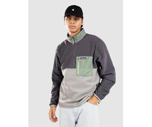 Patagonia Microdini 1/2 Half-Zip Fleece Sweater forever grey L