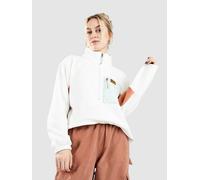 Patagonia Microdini Half-Zip Fleece Sweater birch white XS