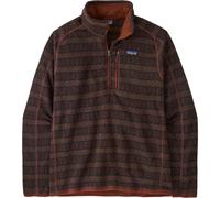 PATAGONIA M's Better Sweater 1/4 Zip - Men - Black / Brown - size L- model 2026 L