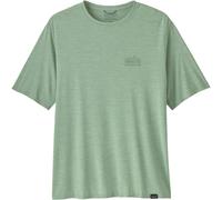 Patagonia - Cap Cool Daily Graphic Shirt - Sport shirt size S, turquoise/green