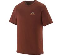 PATAGONIA M's Cap Cool Merino Blend Graphic Shirt - Men - Brown / Red - size XL- model 2026 XL