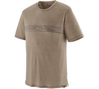 PATAGONIA M's Cap Cool Merino Blend Graphic Shirt - Men - Brown - size XL- model 2026 XL