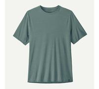 Patagonia - Ultralight, quick-drying hiking T-shirt - M's Cap Cool Ultra Shirt Blue Sage Light Blue Sage X-Dye for Men in Recycled Polyester - Size XL Blue XL
