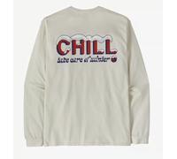 Patagonia M's L/S Chill Responsibili-Tee XL Birch White