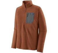 PATAGONIA M's R1 Air Zip Neck - Men - Brown - size M- model 2025 M