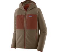 PATAGONIA M's R2 Techface Hoody - Men - Brown / Grey - size XL- model 2026 XL