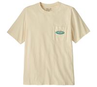 Patagonia - MW '95 Oval Logo Pocket Tee - T-shirt size XL, sand