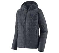 Patagonia - Men's lightweight down jacket in PrimaLoft® - M's Nano Puff Hoody Smolder Blue for Men - Size L - Navy Navy L