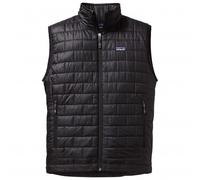 Patagonia - Nano Puff Vest - Synthetic vest size XS, black/grey