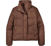 Patagonia - Natural down-filled quilted jacket - Women's - W's Silent Down Jkt - W's Silent Down Jkt Berm Brown for Women in Recycled Polyester - Size M Brown M