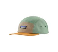 Patagonia - Organic cotton flat peak cap - P-6 Label Maclure Hat Ellwood Green for Men in Wood Green one size