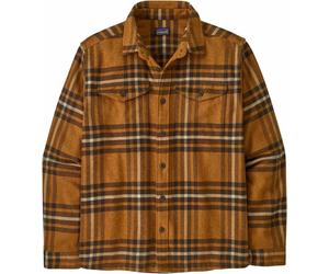 Patagonia - Organic cotton overshirt - M's Fjord Flannel Shirt Catch: Deer Brown for Men - Size M Brown M