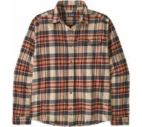 Patagonia - Organic cotton Shirt - M's L/S LW Fjord Flannel Shirt Paw: Dried Vanilla for Men - Size M - Red Red M