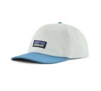 Patagonia | P-6 Label Trad Cap | Soft Ball Cap | Birch White/Shore Blue One Size