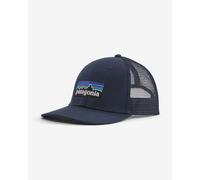 Patagonia P-6 Logo LoPro Trucker Cap navy blue