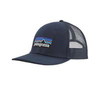 Patagonia P-6 Logo LoPro Trucker Cap navy blue