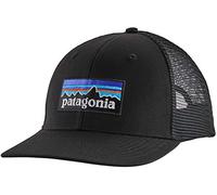 Patagonia P-6 Logo Mesh Hat Black, One Size
