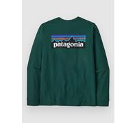 Patagonia - L/S P-6 Logo Responsibili-Tee - Longsleeve size XL, green