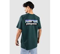 Patagonia P-6 Logo Responsibili T-Shirt cascade green S