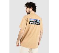 Patagonia - P-6 Logo Responsibili-Tee - T-shirt size M, sand