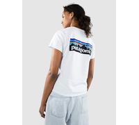 Patagonia P-6 Logo Responsibili T-Shirt white S