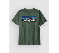 Patagonia - P-6 Logo T-Shirt - T-shirt size L, olive/green