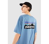 Patagonia P-6 Logo T-Shirt shore blue L
