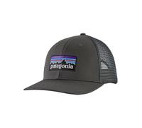 Patagonia P-6 Logo Trucker Cap forge grey Uni