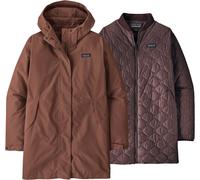 Patagonia - Parka 3 en 1 isolante et imperméable - W's Heyes Peak 3-in-1 Parka Berm Brown for Women in Nylon - Size M Brown M