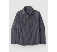 Patagonia Point Reyes Canvas Long Sleeve T-Shirt smolder blue L