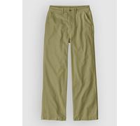 Patagonia Point Reyes Canvas Wide Leg Pants gumtree green 10