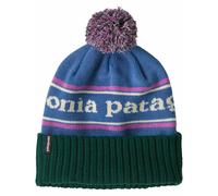 Patagonia - Pompon hat - Powder Town Beanie Park Stripe: Barnacle Blue for Men in Recycled Polyester Blue