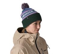 Patagonia Powder Town Beanie in Park Strip/Barnacle Blue