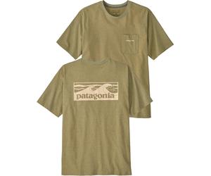 Patagonia - Practical urban board shorts - M's Boardshort Logo Pocket Responsibili-Tee Gumtree Green for Men in Recycled Polyester - Size M Green M