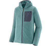 Patagonia - Quick-drying embossed fleece with zip - M's R1 Air Full-Zip Hoody Blue Sage for Men in Recycled Polyester - Size S Blue S