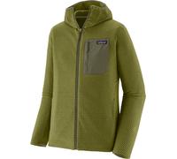 Patagonia - Quick-drying embossed fleece with zip - M's R1 Air Full-Zip Hoody Caper Green for Men in Recycled Polyester - Size S Green S