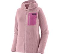 Patagonia - Quick-drying embossed fleece with zip - W's R1 Air Full-Zip Hoody Quiet Violet for Women in Recycled Polyester - Size L - Purple Purple L