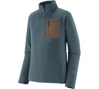Patagonia - Quick-drying embossed zip-up fleece - M's R1 Air Zip Neck Summit Blue for Men in Recycled Polyester - Size S Blue S