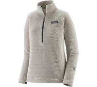 Patagonia - Quick-drying embossed zip-up fleece - W's R1 Air Zip Neck Birch White for Women in Recycled Polyester - Size M - Beige Beige M