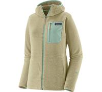 Patagonia - Women's R1 Air Full-Zip Hoody - Fleece jacket size L, olive/sand
