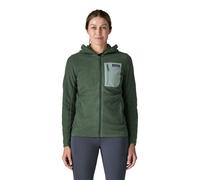 Patagonia R1 Air Fleece Full-Zip Hooded Women's Jacket | UK XS in Canopy Green