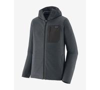 Patagonia - Men's technical hooded fleece - M's R1 Air Full-Zip Hoody Smolder Blue for Men - Size S - Navy Navy S