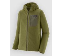 Patagonia - Quick-drying embossed fleece with zip - M's R1 Air Full-Zip Hoody Caper Green for Men in Recycled Polyester - Size L Green L