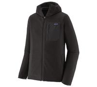 Patagonia - Men's technical hooded fleece - M's R1 Air Full-Zip Hoody Black for Men - Size XXL Black XXL