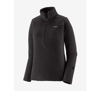 Patagonia - Women's R1 Air Zip Neck - Fleece jumper size S, grey/black