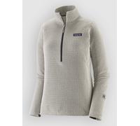 Patagonia - Quick-drying embossed zip-up fleece - W's R1 Air Zip Neck Birch White for Women in Recycled Polyester - Size M - Beige Beige M