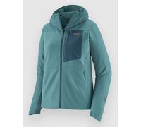 Patagonia R1 Crossstrata Hoody Jacket wetland blue L