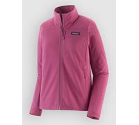 Patagonia - Women's R1 Crossstrata Jacket - Softshell jacket size L, purple/pink